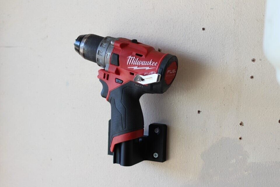 1xMilwaukee M12 Wall Mate Tool Holder Mount bracket Storage HeavDuty Straight Vertical