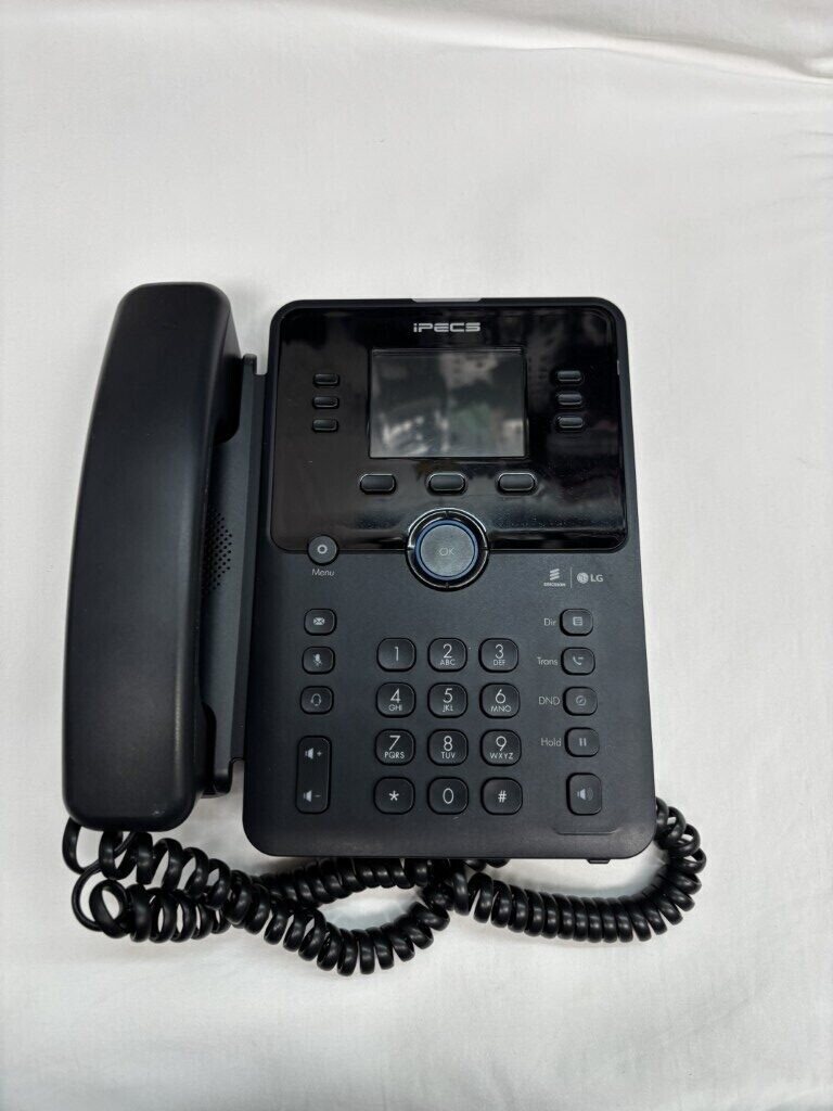LG Ericsson iPECS 1030i IP Office Desk Phone – Digital VoIP Telephone – Black