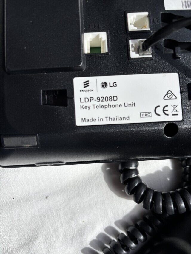 Ericsson LG iPECS LDP-9208D Digital Office Phone Handset Business Telephone