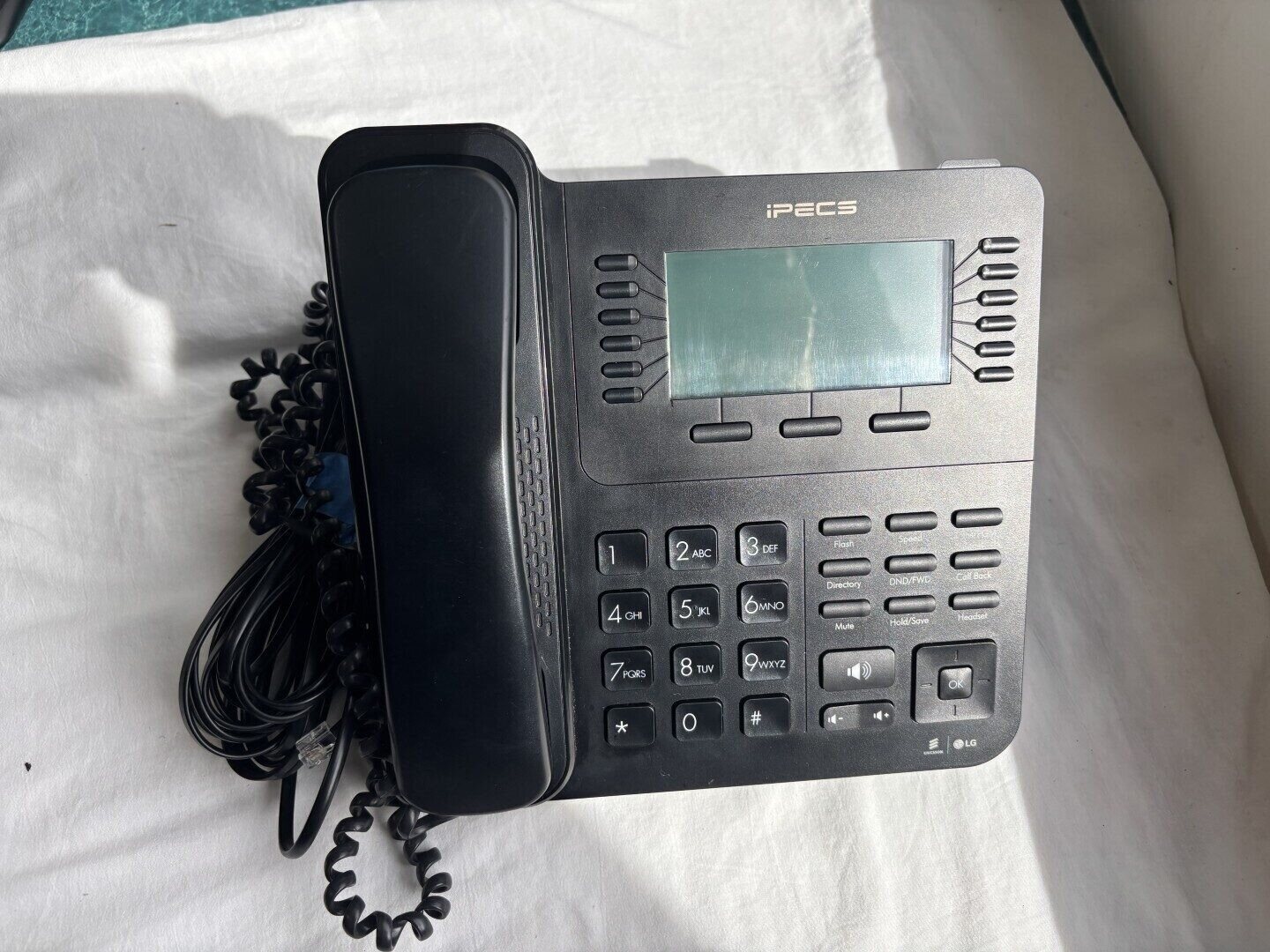 LG Ericsson iPECS LDP-9240D Digital Business Office Phone Handset With Stand