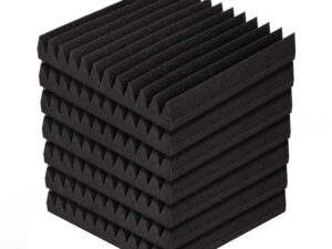 Alpha Acoustic Foam 20pcs 30x30x5cm Sound Absorption Proofing Panel Studio Wedge
