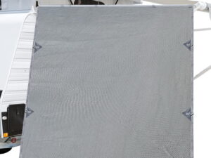 Caravan Privacy Screen Roll Out Awning 2.1x1.8M Sun Shade Pop Top End Wall Grey