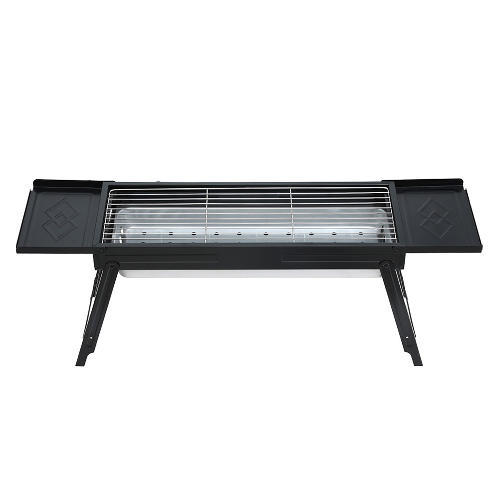 Grillz Charcoal BBQ Grill Smoker Portable Barbecue Outdoor Foldable Camping