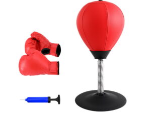 Everfit Desktop Punching Boxing Bag Stand Set with Pump Swivel Speed Balls