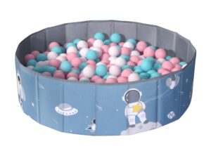 Keezi Kids Ball Pool Pit Toddler Play Foldable Child Playhouse Storage Bag Blue