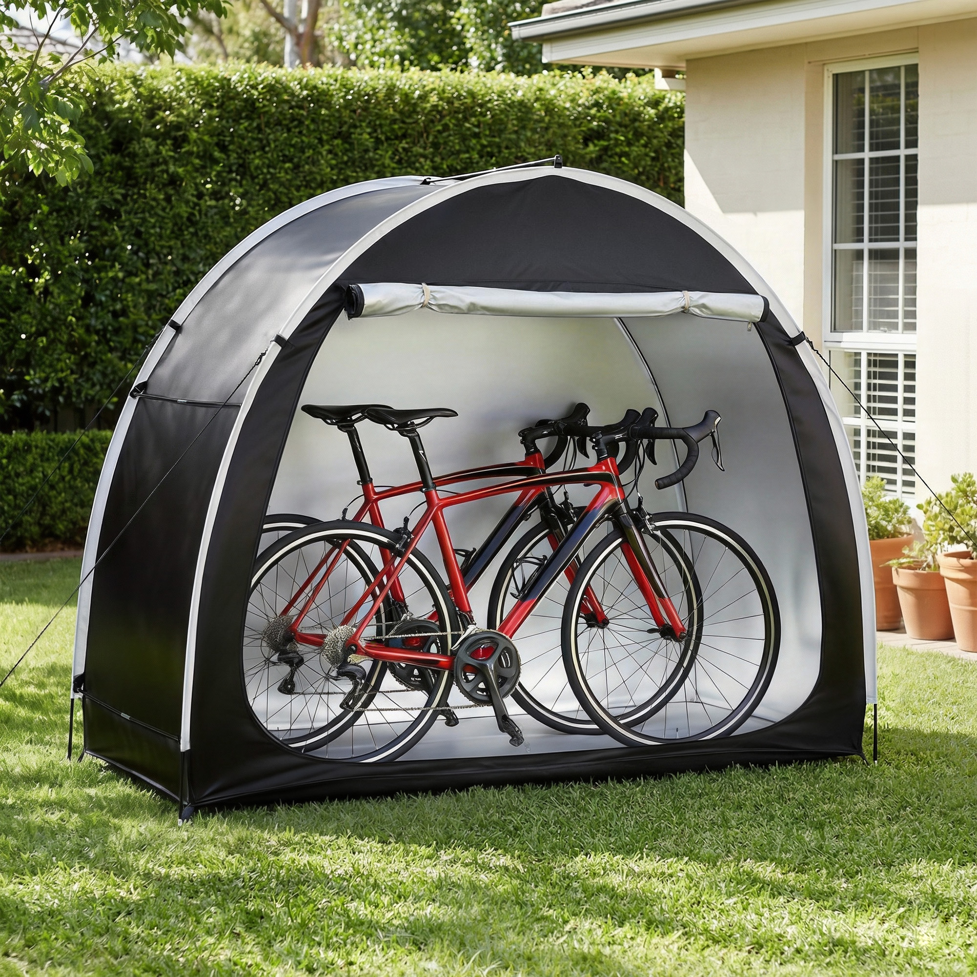 Giantz Bike Storage Tent Waterproof Outdoor UV Protection Shelter w/ Large Space