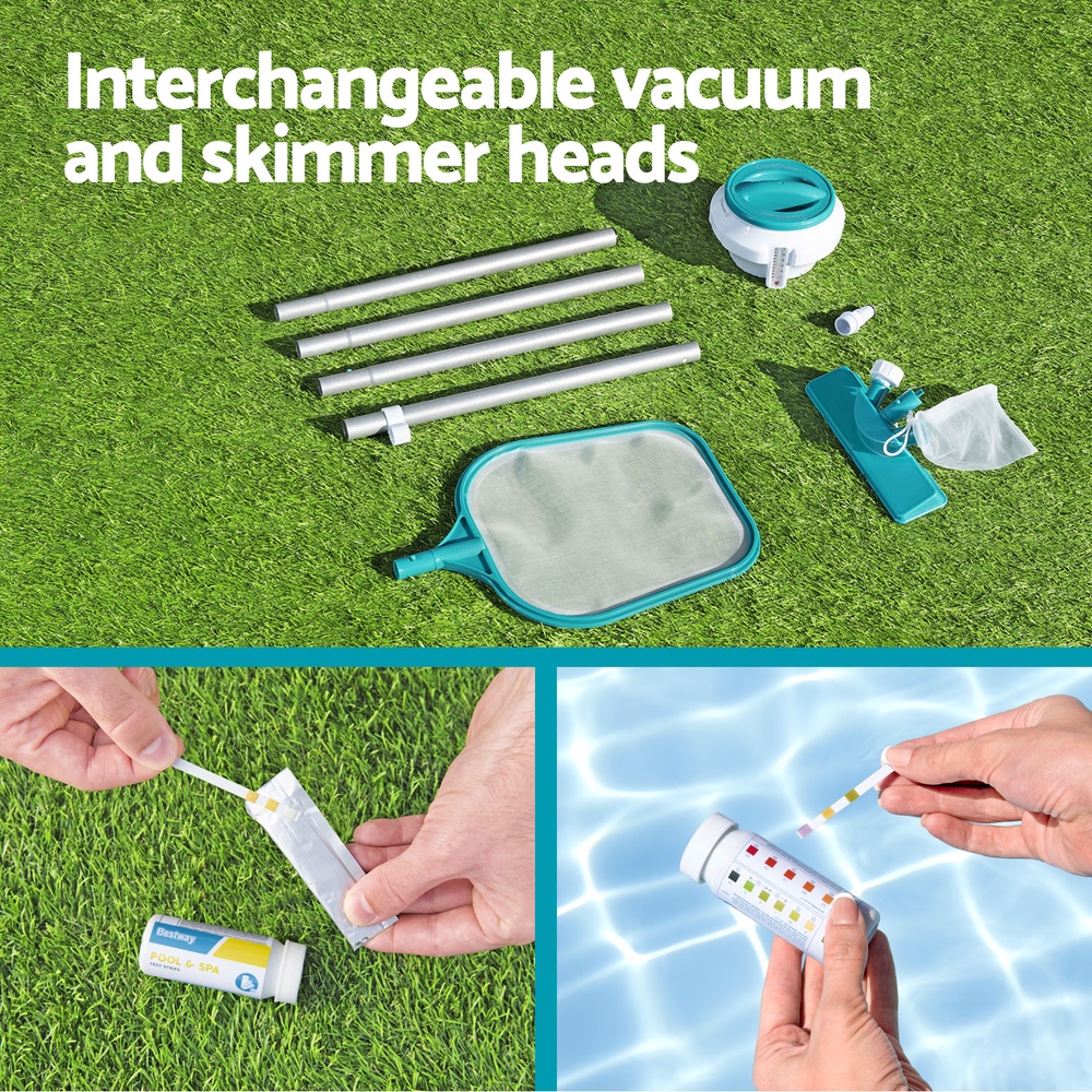 Bestway Pool Cleaner Vacuum Chemical Dispenser Thermometer Swimming Pools