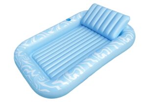 Bestway Float Floating Seat Pool Lounger Inflatable Lounge Chair Bed Pillow Cup