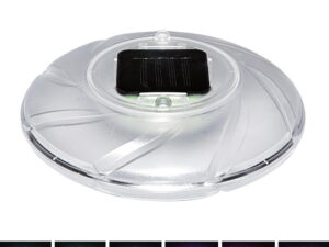Bestway Solar Float Lamp LED Lamps Multi Color Float For Pool Pools