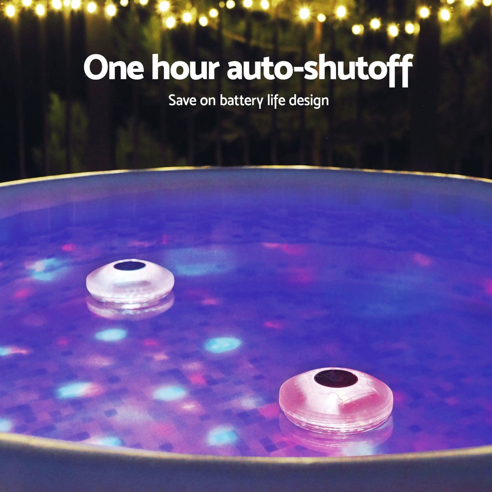 Bestway Pool Float Lamp LED Lights 7 Modes Multi Color Lamps For Pools