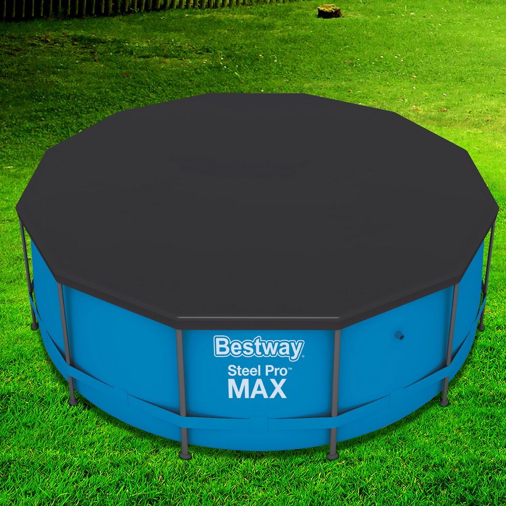 Bestway Pool Cover Fits 3.66m/12ft Round Swimming Pool PVC Blanket 3.7m