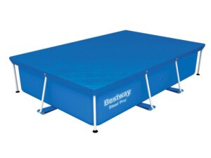 Bestway Pool Cover 264x174cm Rectangle Swimming Pool PE Shelter Fits 259x170cm