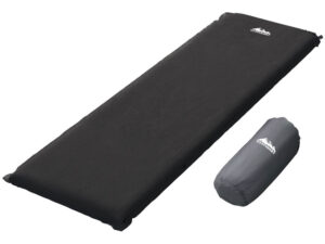 Weisshorn Self Inflating Mattress Camping Sleeping Mat Air Bed Pad Single Black