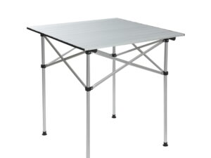 Weisshorn Folding Camping Table 70CM Roll Up Outdoor Picnic BBQ Aluminium Desk