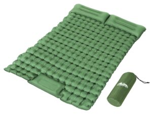 Weisshorn Self Inflating Mattress Camping Sleeping Mat Air Bed Pad Double Pillow