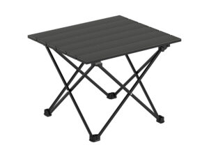Weisshorn Folding Camping Table 40CM Roll Up Outdoor Picnic BBQ Aluminium Desk