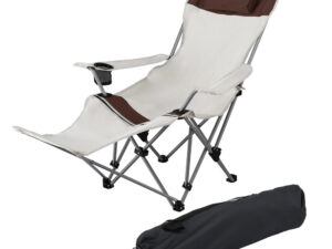 Weisshorn Camping Chair Reclining Adjustable Portable Outdoor Folding