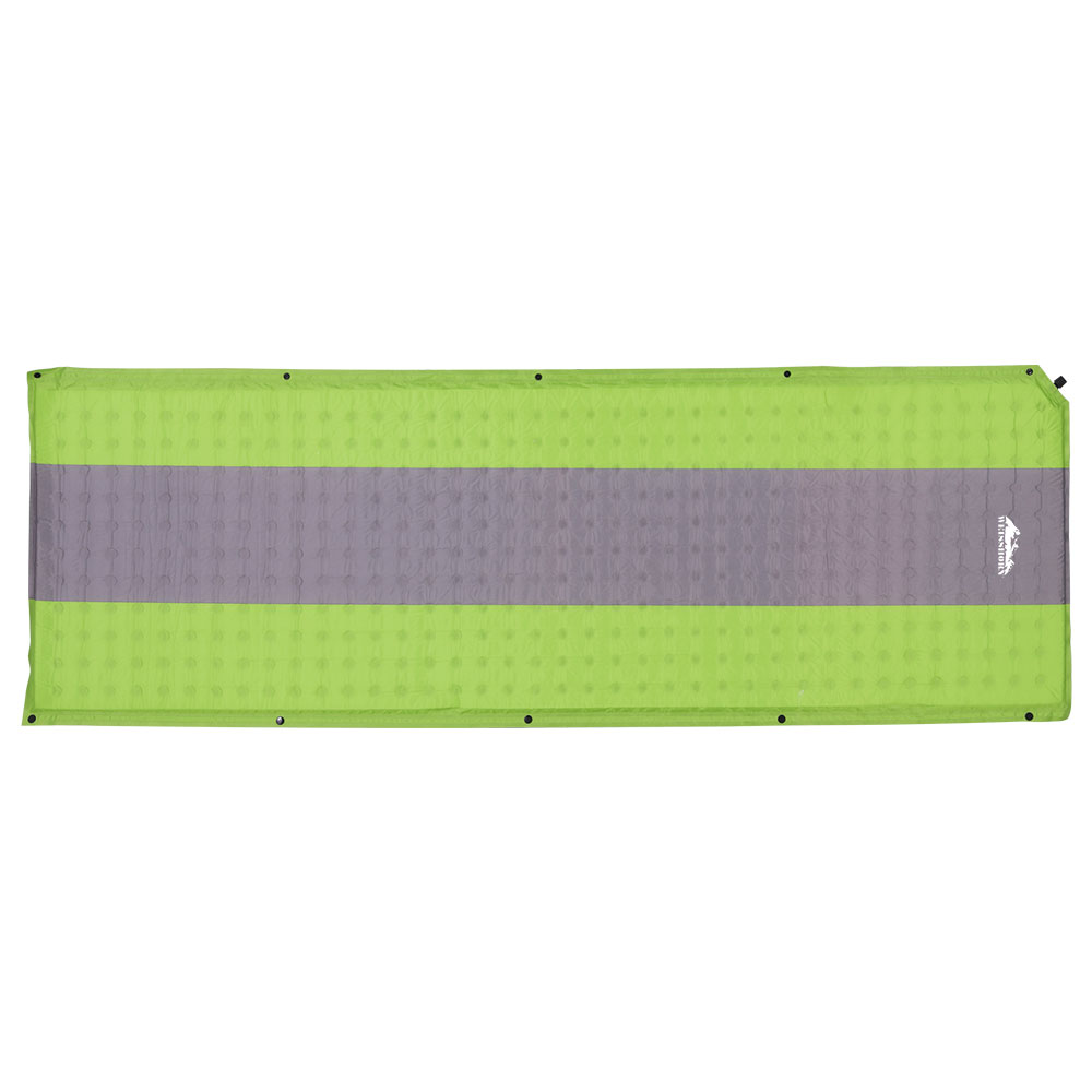 Weisshorn Self Inflating Mattress Camping Sleeping Mat Air Bed Pad Single Green