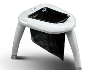 Weisshorn Portable Folding Toilet Camping Outdoor Caravan Plastic Bag