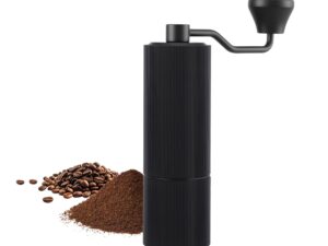 Devanti Manual Coffee Grinder w/ 24 Adjustable Settings | Hand Coffee Bean Burr