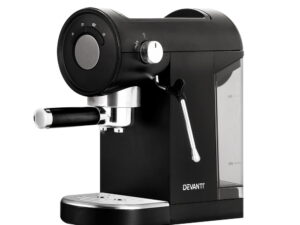 Devanti 20 Bar Coffee Machine Espresso Cafe Maker Black