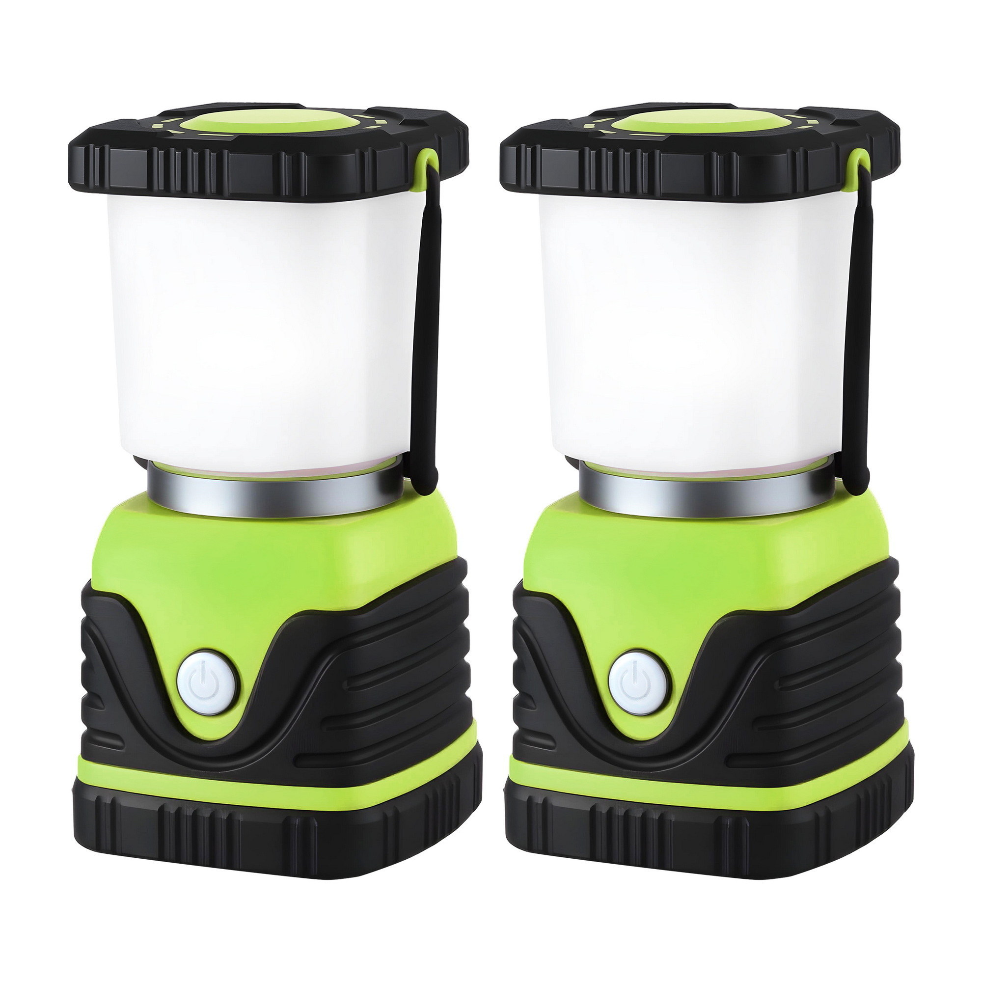 Weisshorn 2-Pack LED Camping Lanterns, 1000LM Super Bright Waterproof Portable