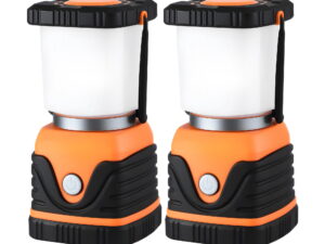 Weisshorn 2-Pack LED Camping Lanterns, 1000LM Super Bright Waterproof Portable