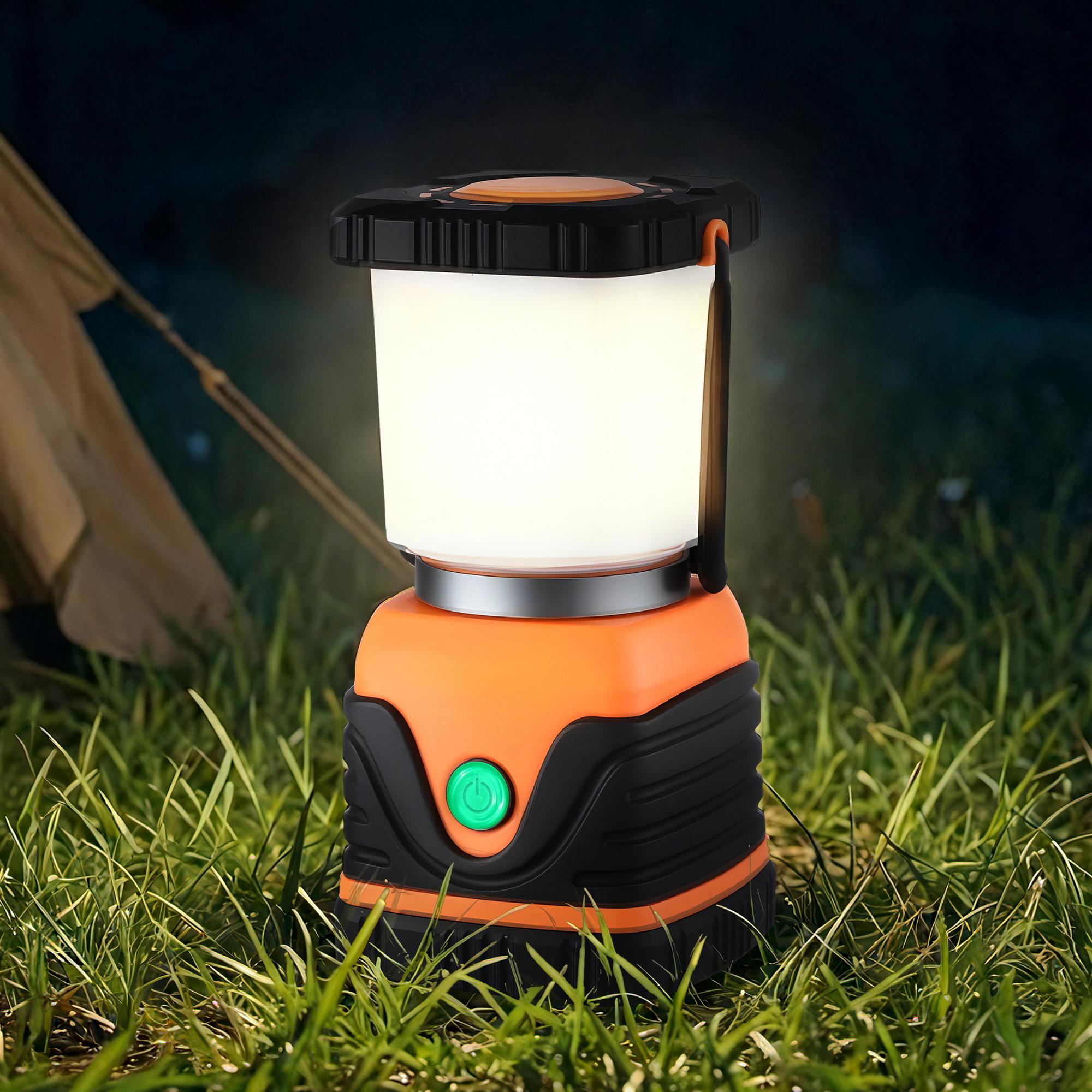 Weisshorn 2-Pack LED Camping Lanterns, 1000LM Super Bright Waterproof Portable