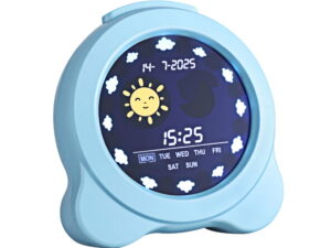 Artiss 3.8" Digital Day Clock Calendar Alarm LCD Display Blue