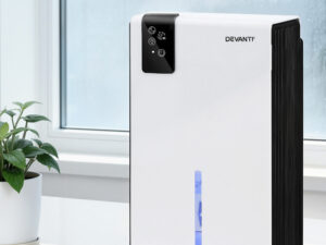 DEVANTI 2000ml Portable Dehumidifier Moisture Absorber Home Bedroom Quiet Remote