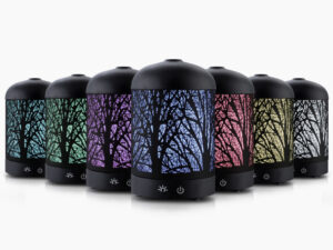 Devanti Aroma Diffuser Aromatherapy Black 160ml