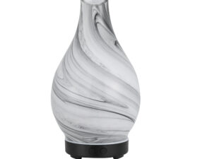 Devanti Aromatherapy Aroma Diffuser Essential Oil Humidifier LED Glass Marble