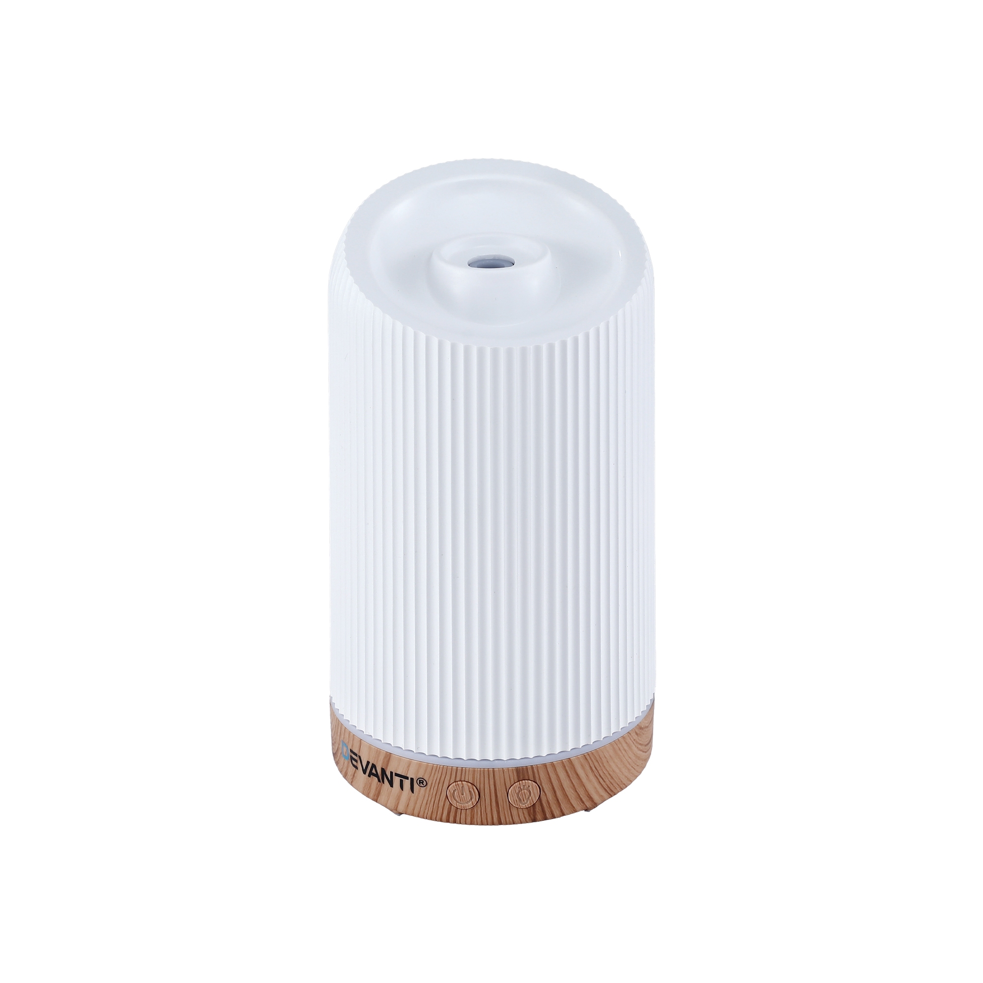 Devanti Ultrasonic Aroma Diffuser Aromatherapy 200ml LED Lights Iron Humidifier
