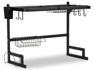 Cefito Dish Drying Rack for Kitchen Storage Organisation Kitchen Sink Organiser