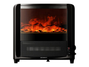 Devanti Electric Fireplace Fire Heaters 2000W