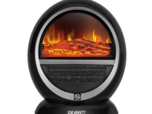 Devanti Electric Fireplace Fire Heaters 1500W