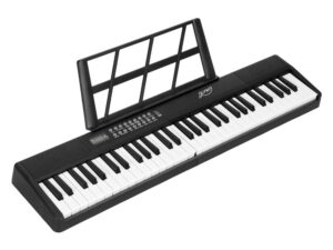Alpha 61 Keys Foldable Electronic Piano Keyboard Digital Electric w/ Carry Bag