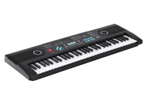 Alpha 61-Key Digital Piano Keyboard Electric Kids Gift Black