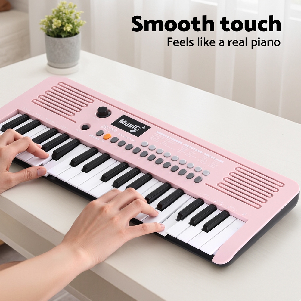 Alpha 37-Key Digital Piano Keyboard for Kids Beginners Electronic Keyboard Piano