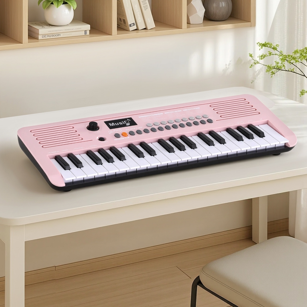 Alpha 37-Key Digital Piano Keyboard for Kids Beginners Electronic Keyboard Piano