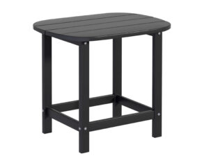 Gardeon Outdoor Coffee Side Table HDPE Desk Patio Furniture Camping Garden Black