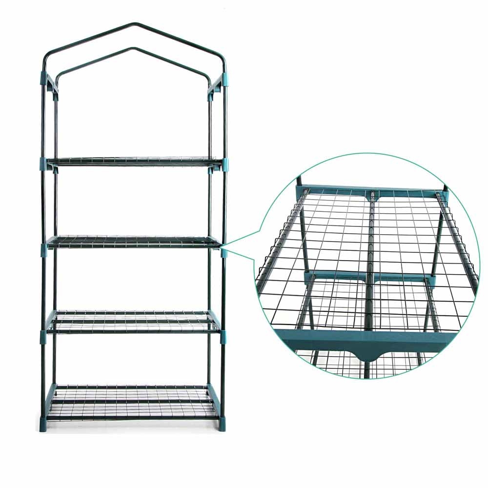 Green Fingers Greenhouse 4 Tiers Mini Green House Garden Bed Planter Box