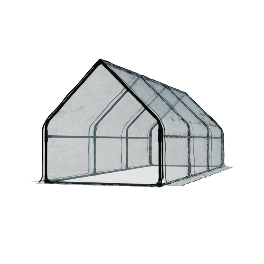 Green Fingers Greenhouse 2.7x0.9x0.9M Mini Green House Raised Garden Bed Planter