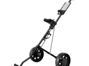 Everfit Golf Buggy Quick Folding Trolley Golf Cart Trolley 2 Wheels Cup Holder