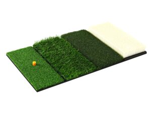 Everfit Golf Hitting Mat Practice Turf 4 in 1 Foldable Training Aid Backyard