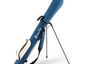 Everfit Golf Stand Bag Lightweight Sunday Pitch And Putt Bag Blue