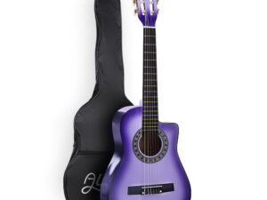Alpha 34 Inch Classical Guitar Wooden Body Nylon String Beginner Kids Gift