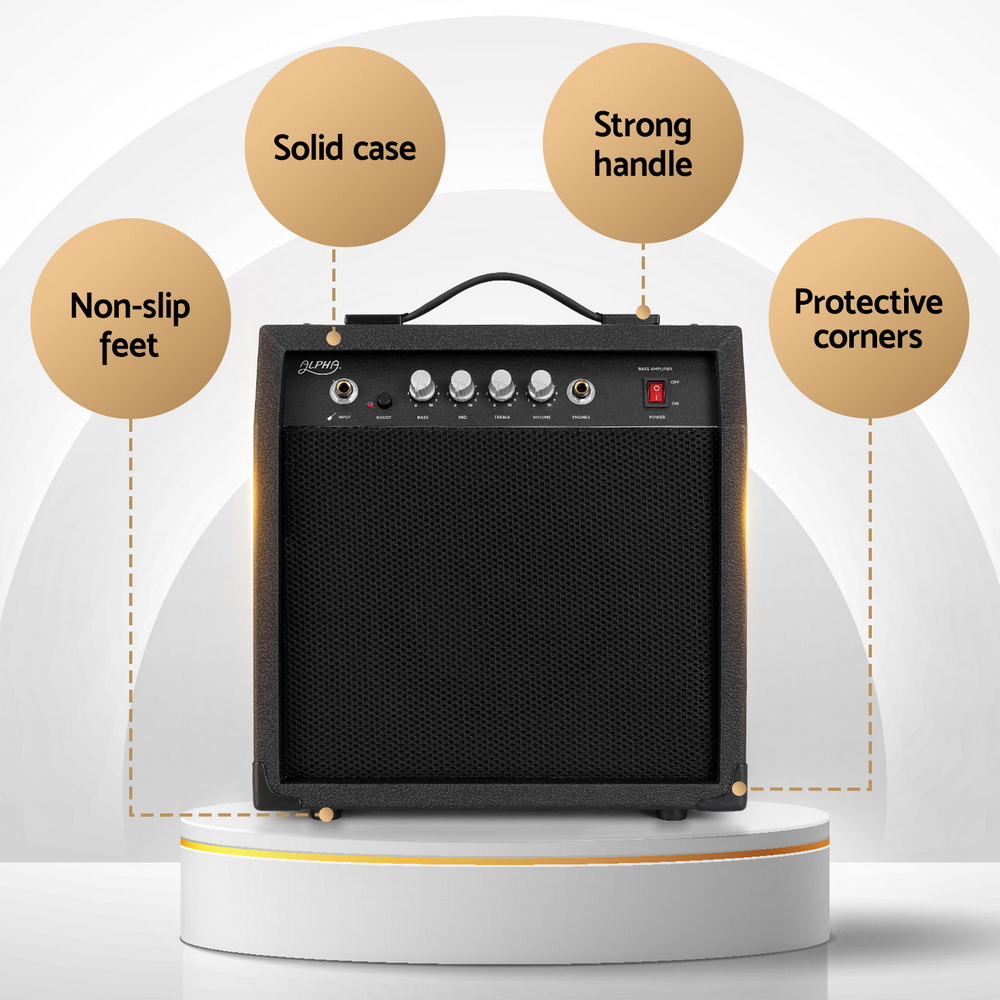 Alpha 40W Bass Guitar Amplifier Portable