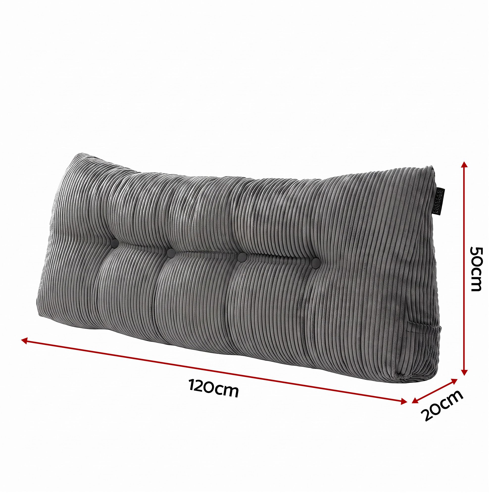 Giselle Headboard Pillow for Sitting in Bed, Upgraded Shredded Foam Reading