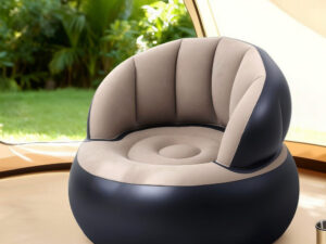 Gardeon Inflatable Chair Blow Up Folding Air Chairs Sofa for Camping with Pump